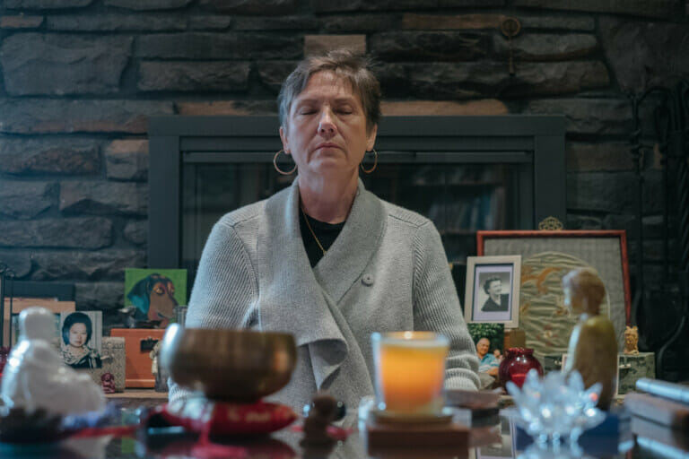 Tamara at her shrine