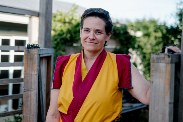 Shinchok in robes