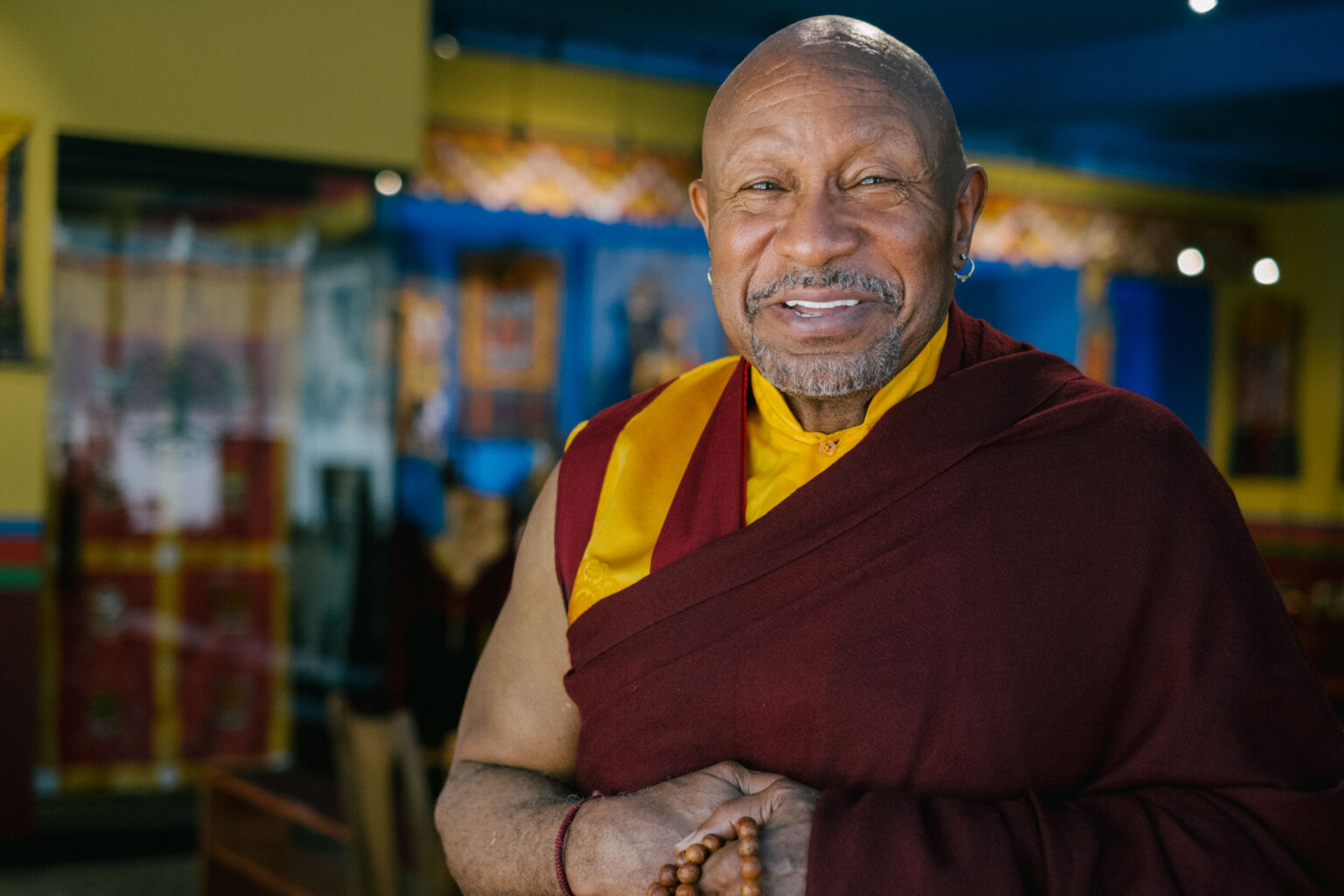 Portrait of Lama Thupten